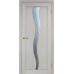 Дверь межкомнатная со стеклянным узором из сицилия