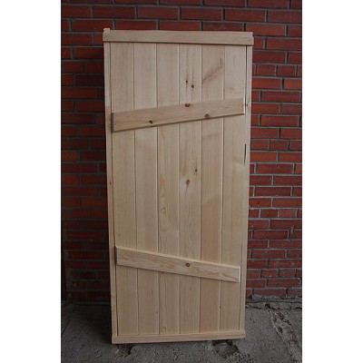 Двери для саун и бань деревянные